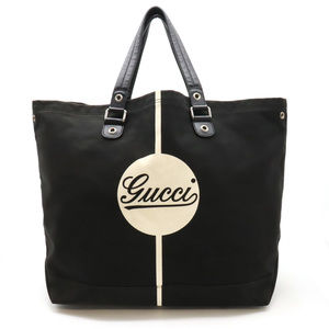 Gucci Large Shoulder Bag Black White